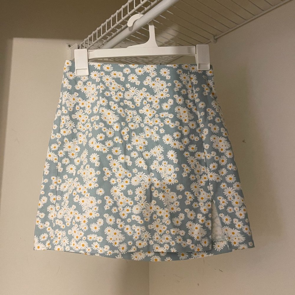Flower Print Skirt Size 4